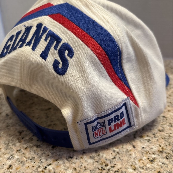 Vintage New York Giants NFL SnapBack Hat Cap OSFA Reebok Pro Line Authentic Vtg - Picture 3 of 12